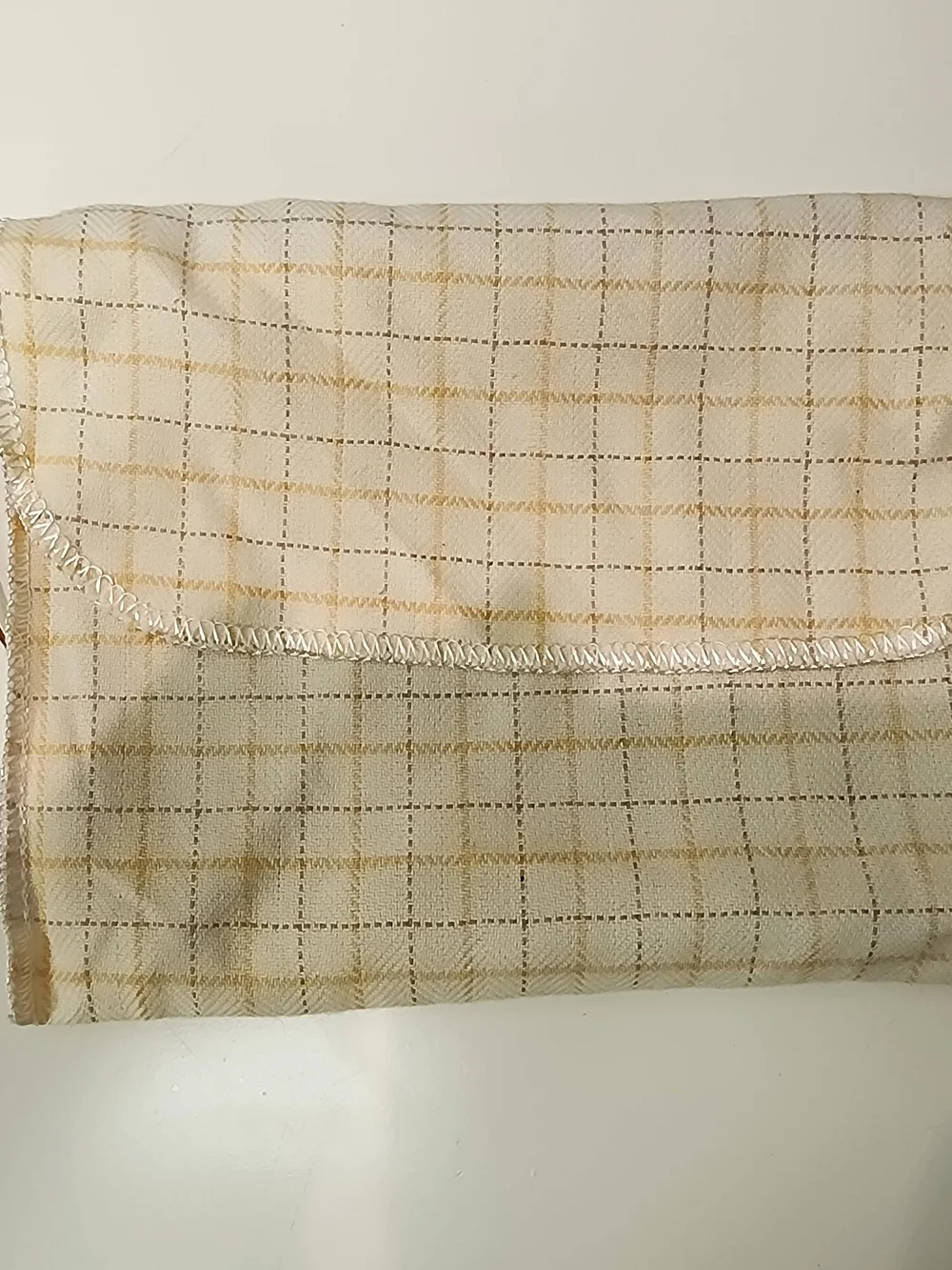 Graphic Image Taupe 'Kiss + Makeup' Zippered Cosmetic Pouch with Gold Foil